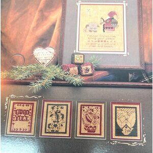 "Bucilla Shepherds Bush Good Yule Cross Stitch Pattern Book